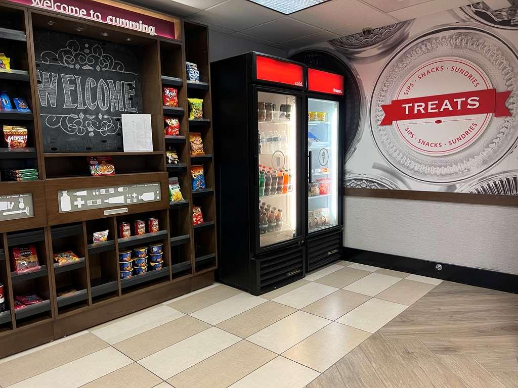 Hampton Inn Каммінґ Ресторан фото